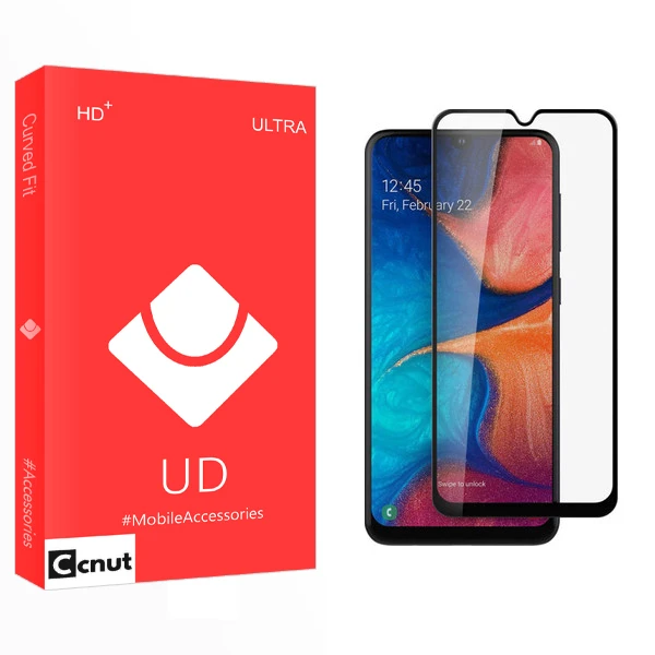 محافظ صفحه نمایش کوکونات مدل UD Glass مناسب برای گوشی موبایل سامسونگ Galaxy A20