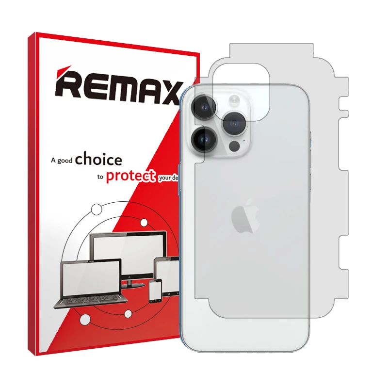 محافظ پشت گوشی شفاف ریمکس مدل HyGEL مناسب برای گوشی موبایل اپل iPhone 14 Pro Max