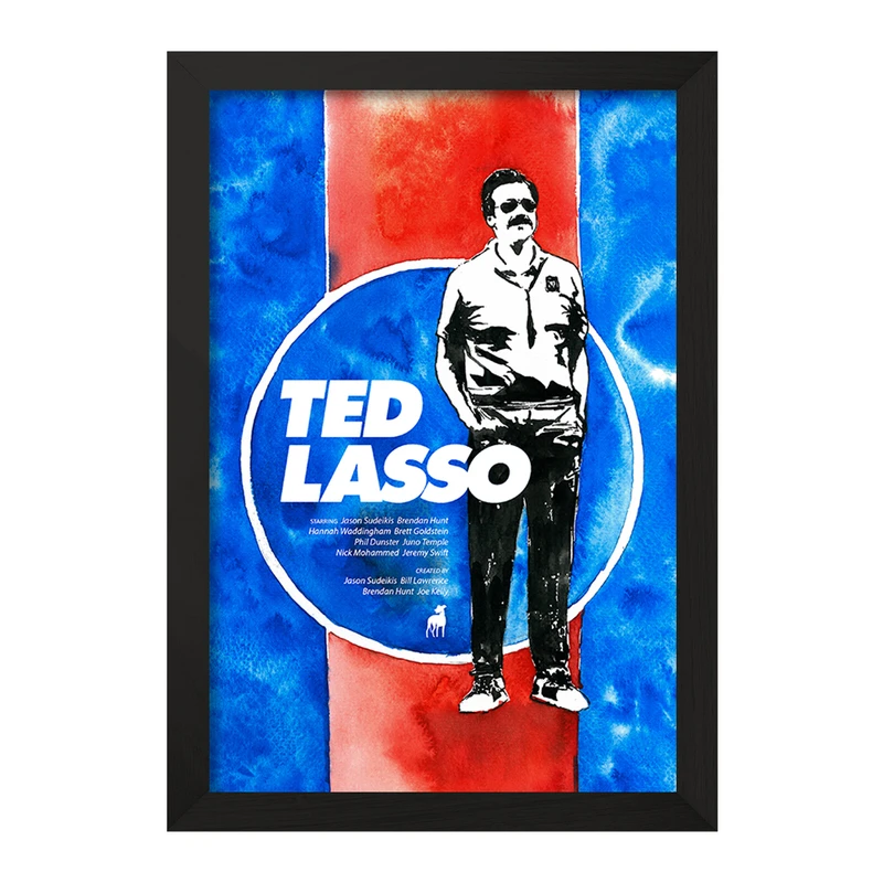 تابلو خندالو مدل تد لاسو کد F11907