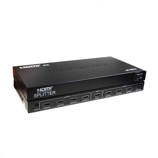 اسپلیتر ۸ پورت HDMI کی نت مدل K-SPHD2008 بسته دو عددی