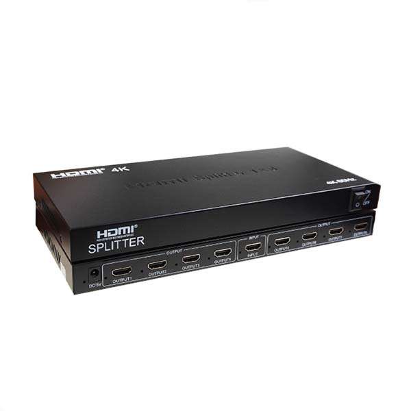 اسپلیتر ۸ پورت HDMI کی نت مدل K-SPHD2008 بسته دو عددی اسپلیتر ۸ پورت HDMI کی نت مدل K-SPHD2008 بسته دو عددی