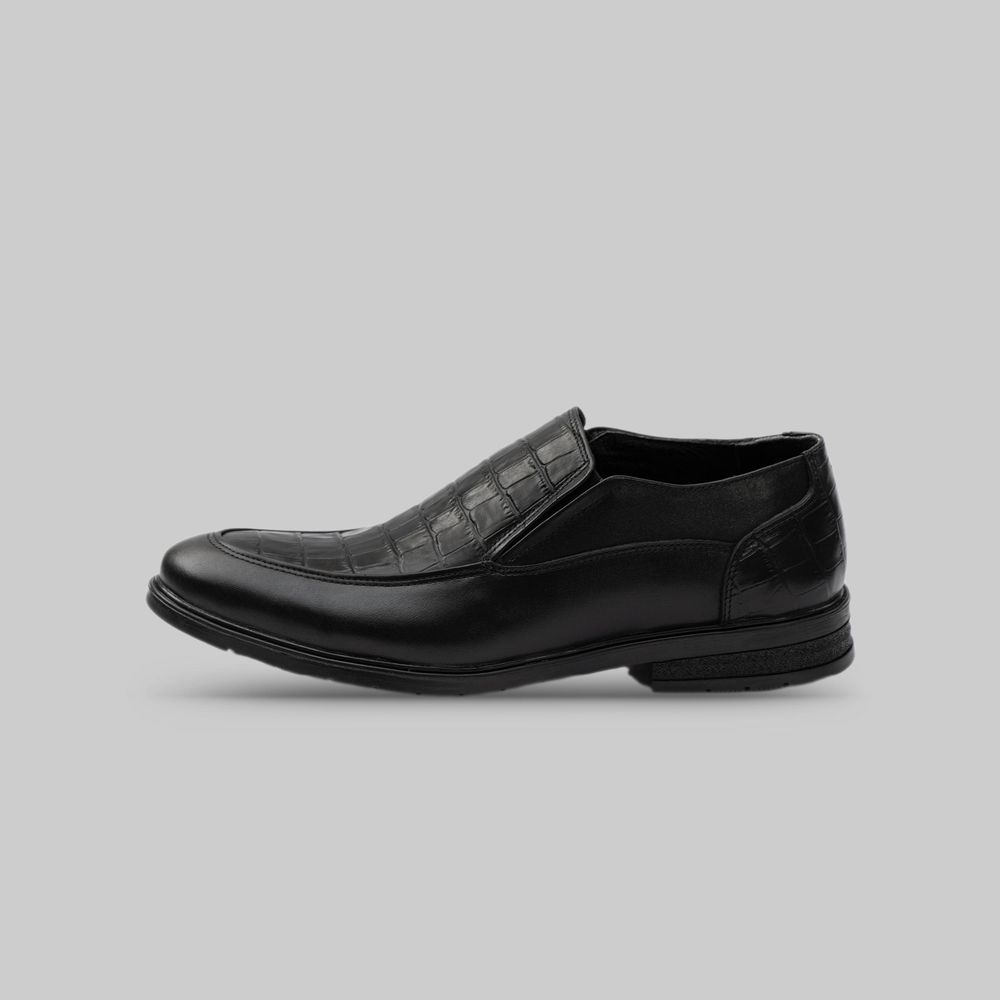 کفش رسمی مردانه چرم عطارد مدل چرم طبیعی کد SH360