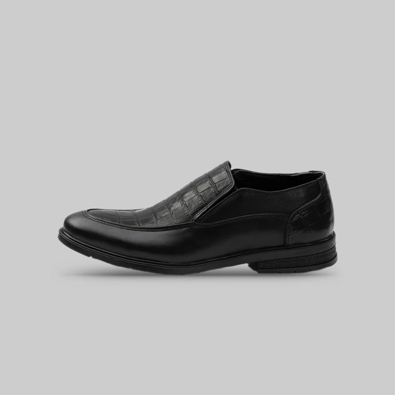 کفش رسمی مردانه چرم عطارد مدل چرم طبیعی کد SH360