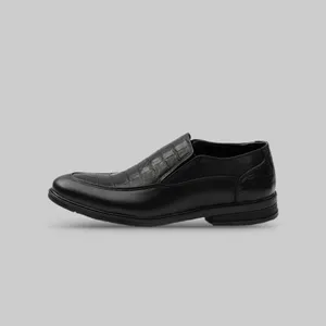 کفش رسمی مردانه چرم عطارد مدل چرم طبیعی کد SH360