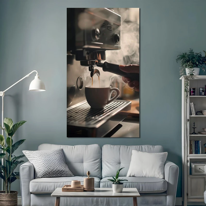 تابلو شاسی مدل کافه قهوه کد CF90