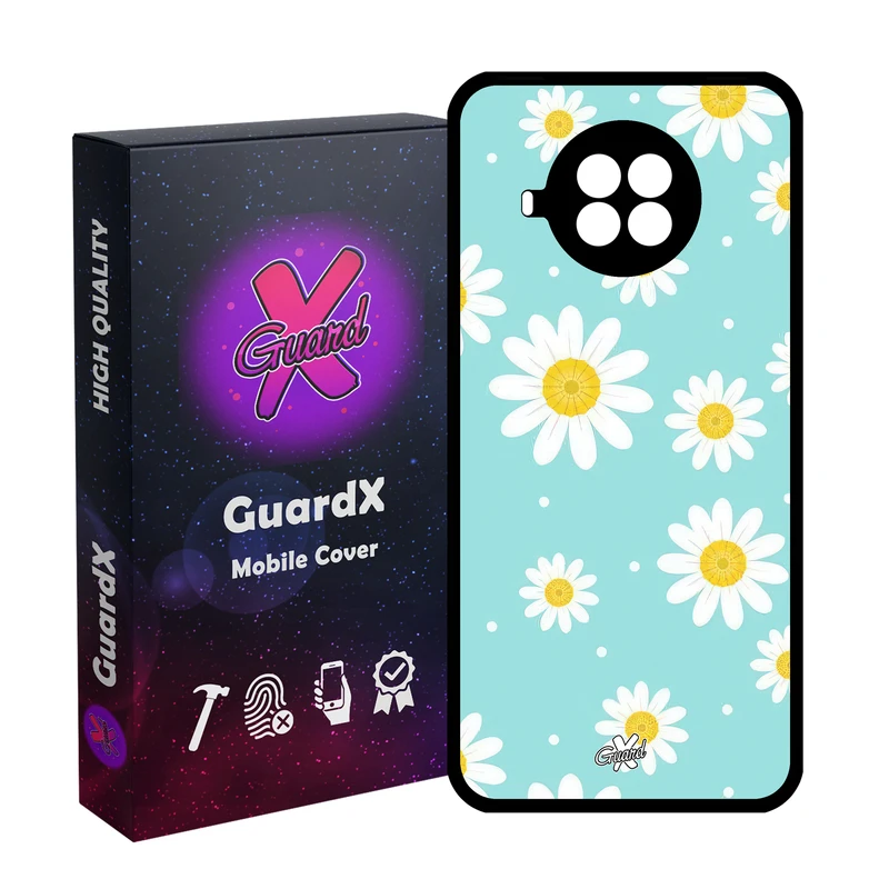کاور گارد ایکس طرح گل مدل Glass10646 مناسب برای گوشی موبایل شیائومی MI 10T Lite/Redmi Note 9 Pro 5G/10I 5G