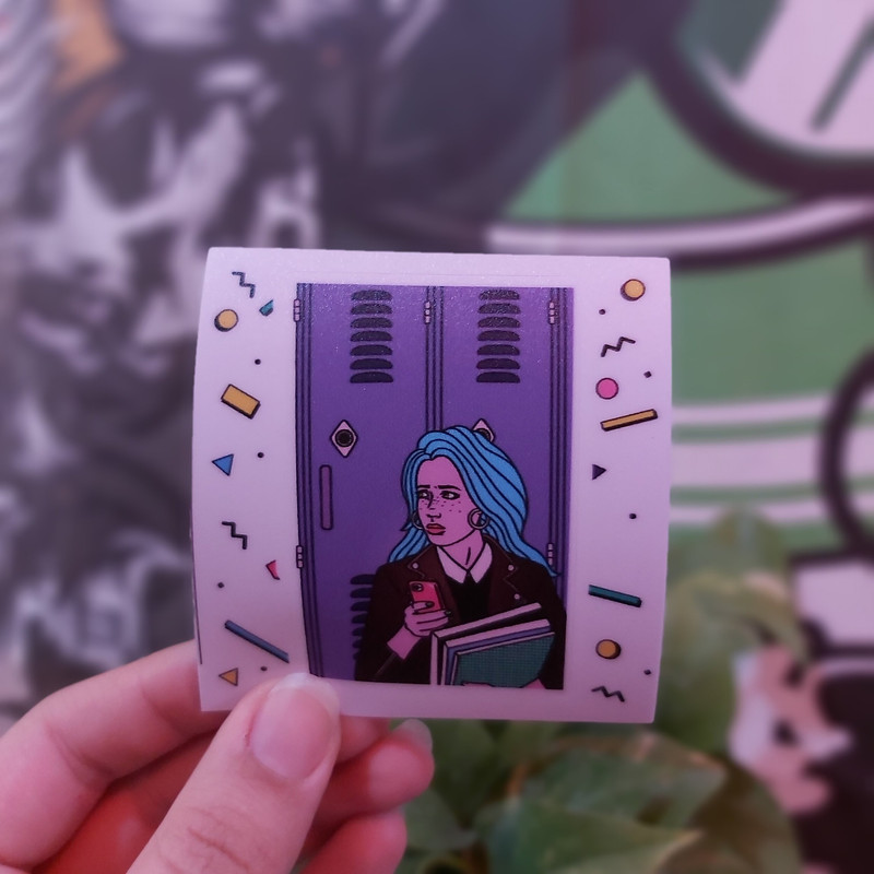 استیکر لپ تاپ طرح پاپ آرت کد 005