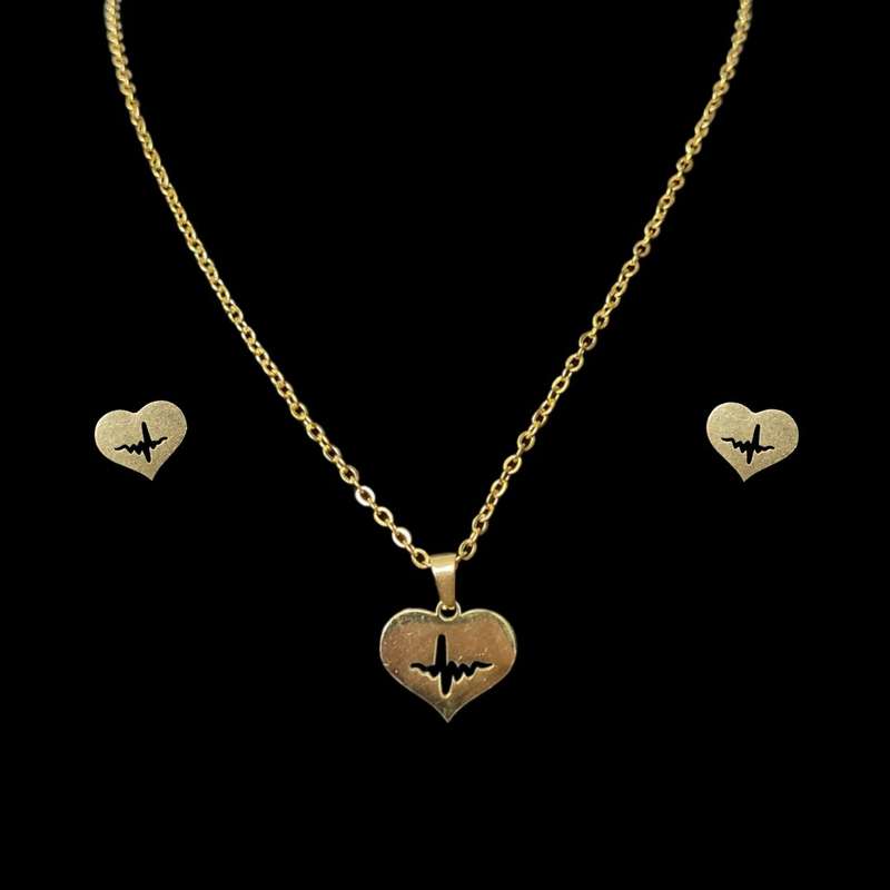 نیم ست زنانه مدل قلب و ضربان 119 نیم ست زنانه مدل قلب و ضربان 119