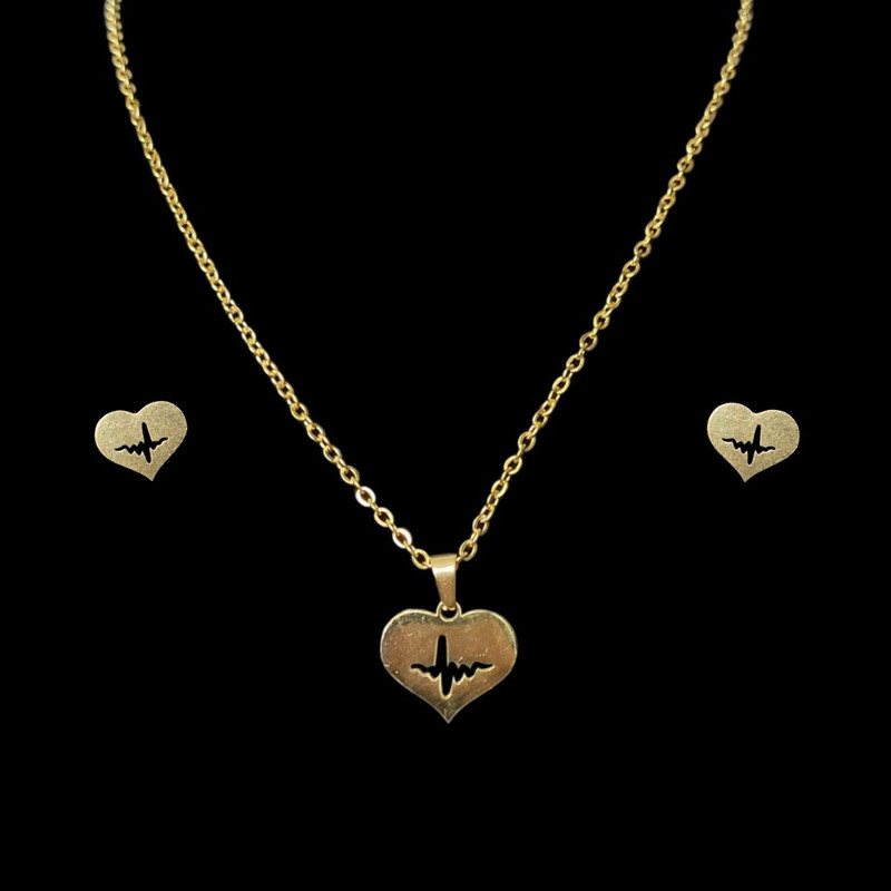 نیم ست زنانه مدل قلب و ضربان 119 نیم ست زنانه مدل قلب و ضربان 119