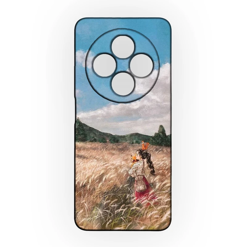 کاور طرح دخترانه کد 233 مناسب برای گوشی موبایل شیائومی Redmi 14C