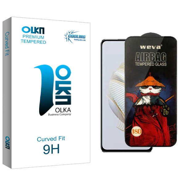 محافظ صفحه نمایش کولینگ مدل Olka Airbag مناسب برای گوشی موبایل هوآوی Nova 10 SE