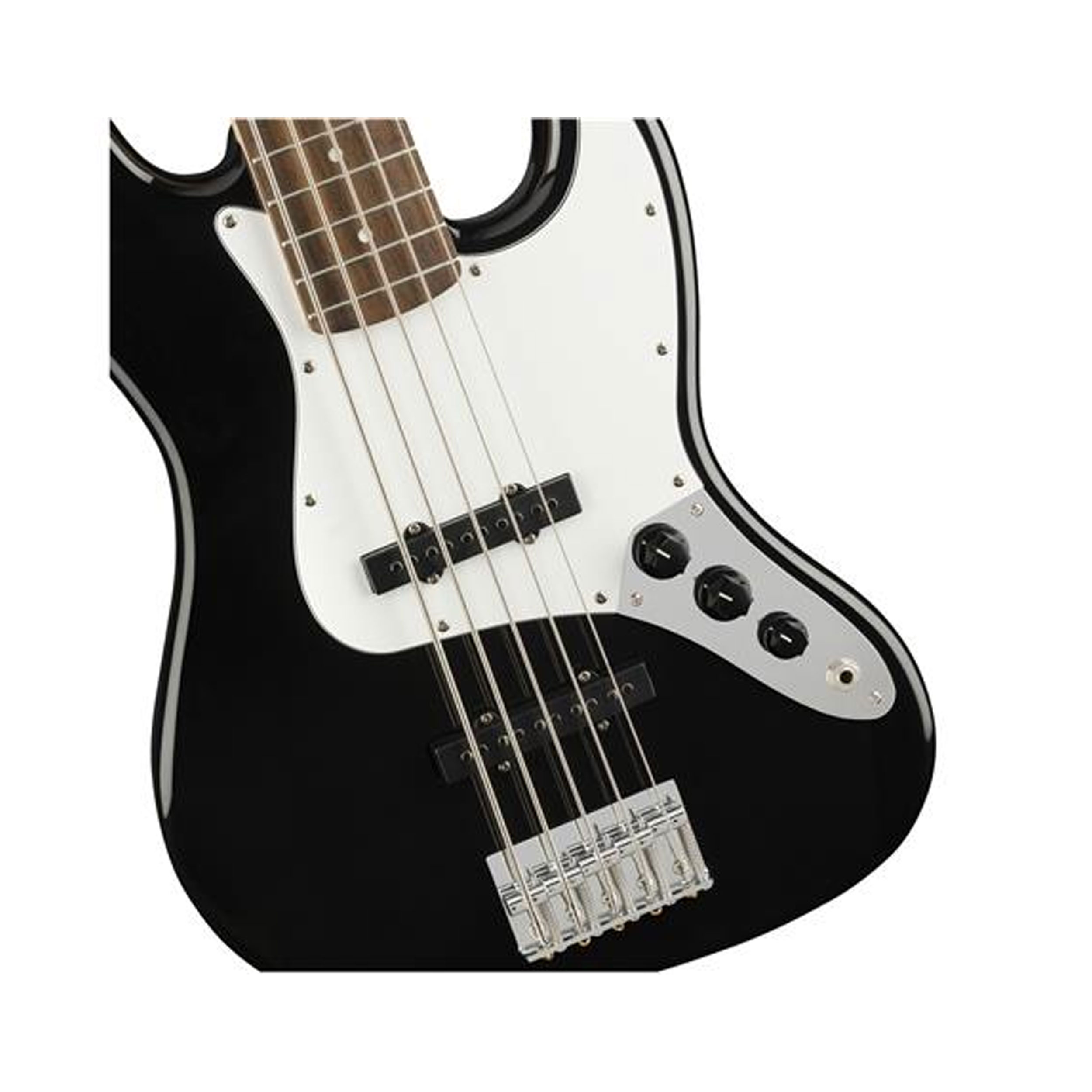 squier affinity jazz bass v black