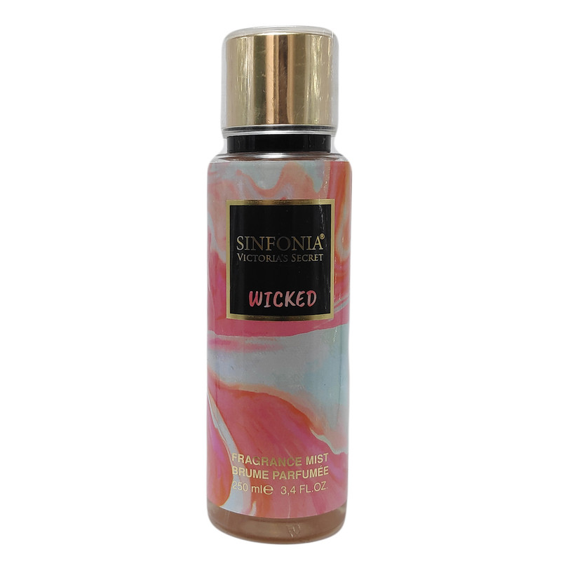 بادی اسپلش زنانه سین فونیا مدل Victoria Secret Wicked حجم 250 میلی لیتر بادی اسپلش زنانه سین فونیا مدل Victoria Secret Wicked حجم 250 میلی لیتر