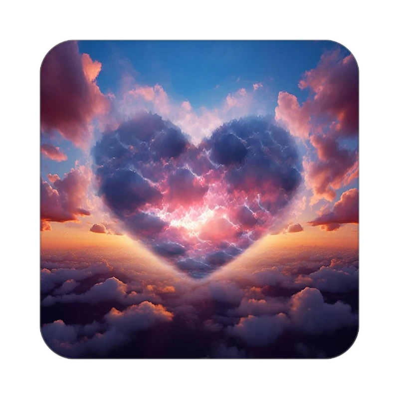 زیر لیوانی کاکتی مدل عاشقانه کد mp11391