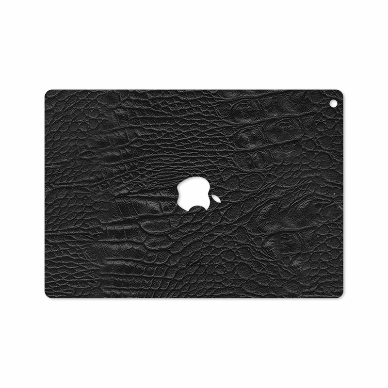 برچسب پوششی ماهوت مدل Black-Crocodile-Leather مناسب برای تبلت اپل iPad 9.7 (GEN 5) 2017 A1823