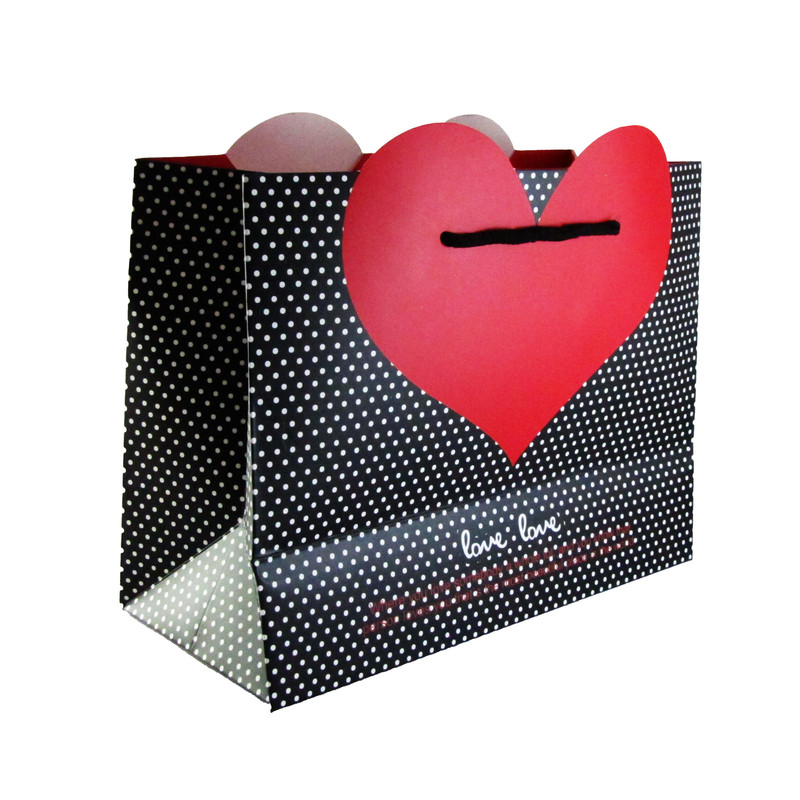 ساک هدیه طرح قلب