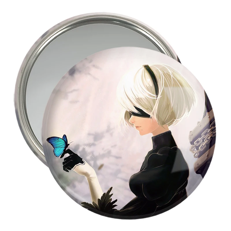 آینه جیبی خندالو مدل انیمه نیر اتوماتا Nier Automata ver 1.1a کد 27467