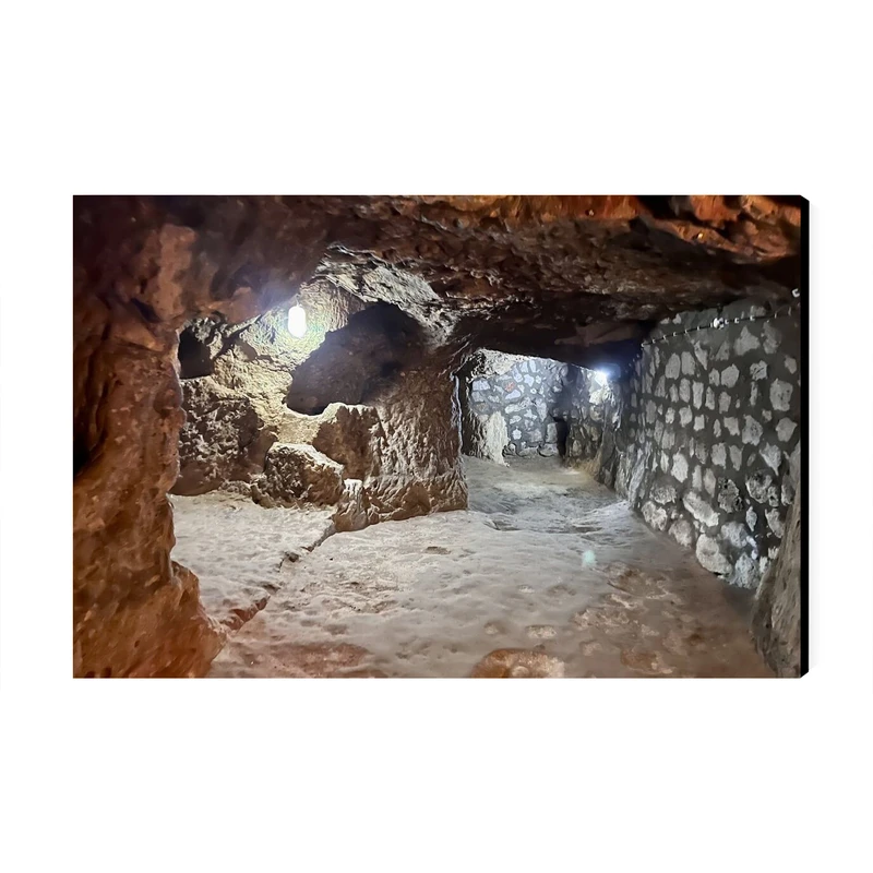 تابلو شاسی عرش طرح گردشگری ترکیه مدل شهر زیرزمینی درینکویو کد As6053