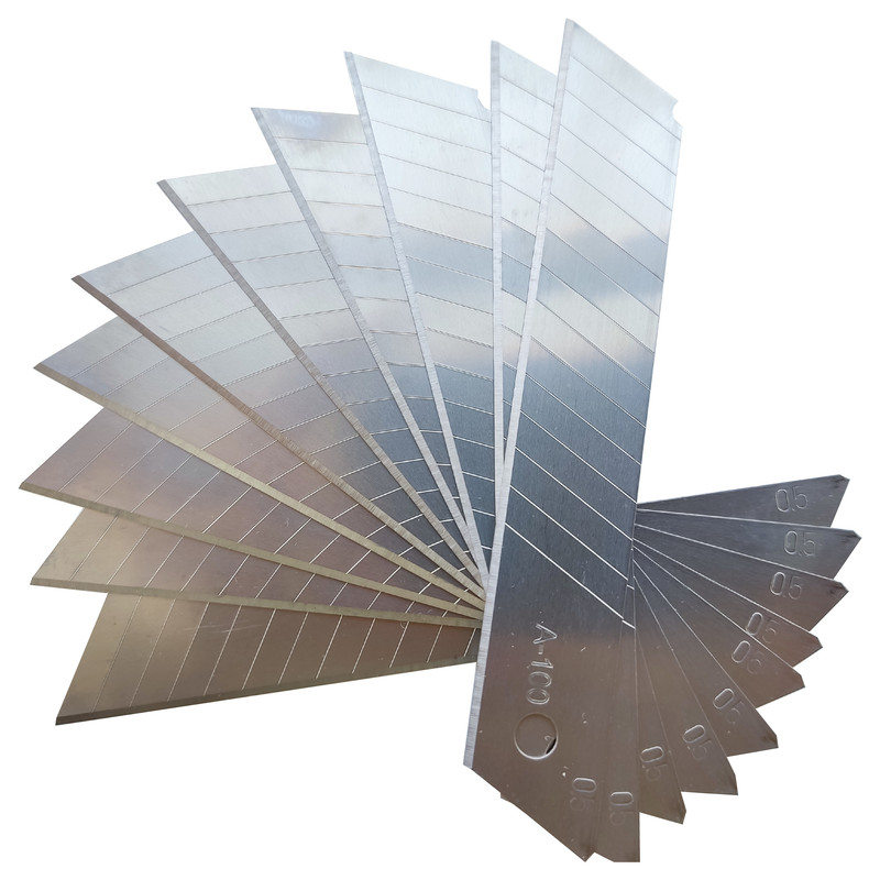 تیغ کاتر کوان مدل KAB-05 بسته 10 عددی تیغ کاتر کوان مدل KAB-05 بسته 10 عددی