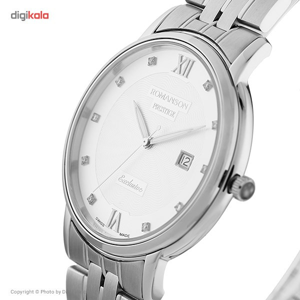 ساعت مچی عقربه ای مردانه رومانسون مدل TM3257MM1WAS2W ساعت مچی عقربه ای مردانه رومانسون مدل TM3257MM1WAS2W