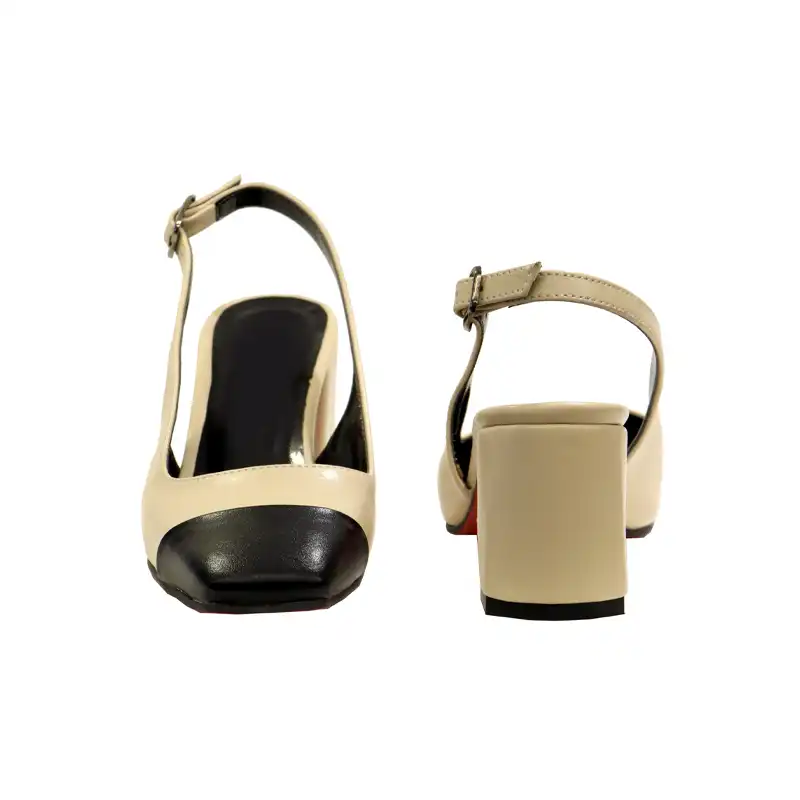 کفش زنانه مدل شاخدار پشت باز