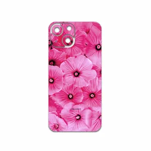 MAHOOT Pink-Flower Cover Sticker for Apple iPhone 13 Mini