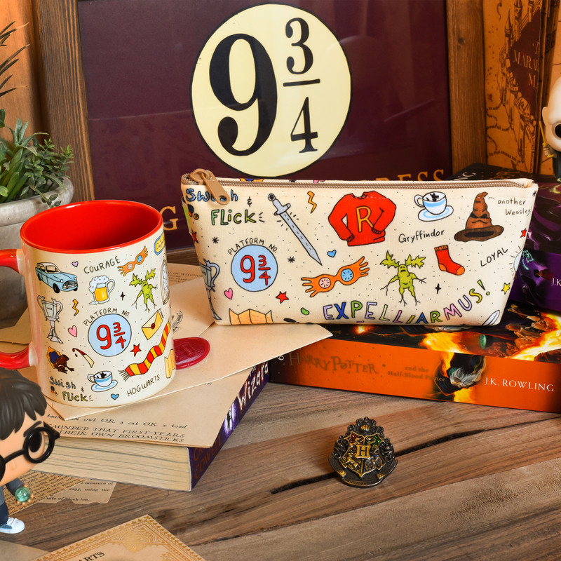 جامدادی طوطی دیزاین طرح هری پاتر هاگوارتز مدل OLGA-25