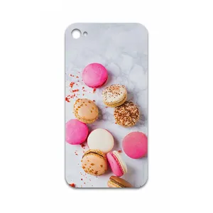 MAHOOT Macaron cookie Cover Sticker for Apple iPhone 4s