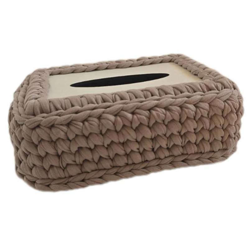 جعبه دستمال کاغذی قلاب بافی تریکو کد 1 