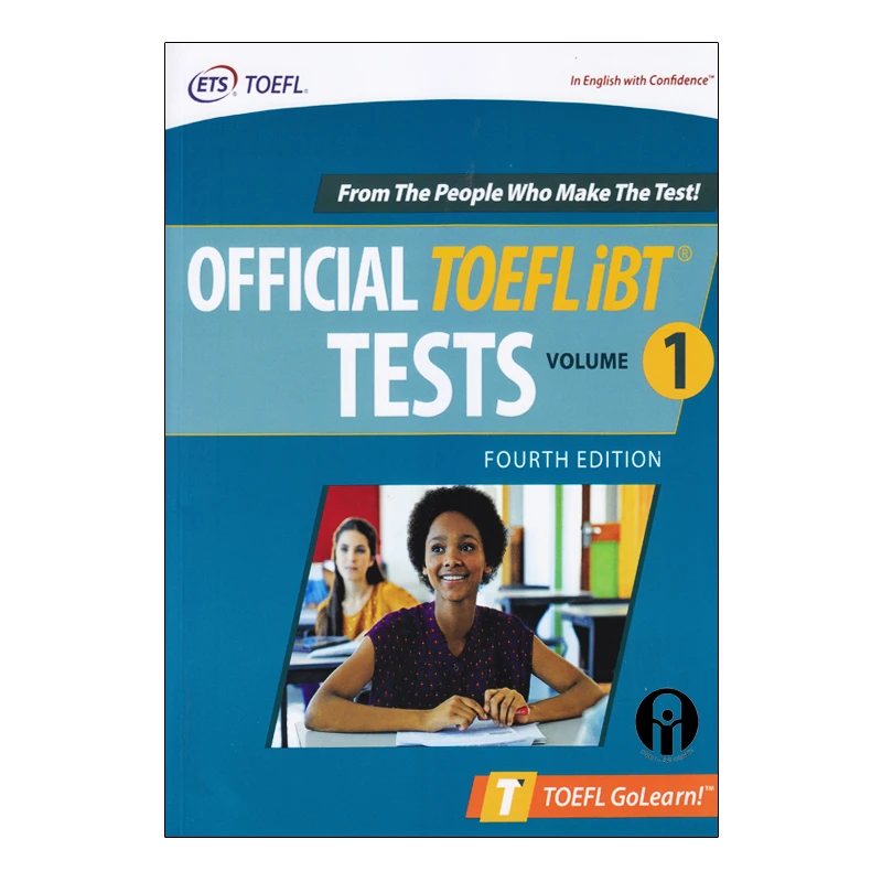 کتاب Official TOEFL iBt Tests Volume 1 Fourth Edition اثر جمعی از نویسندگان انتشارات الوندپویان