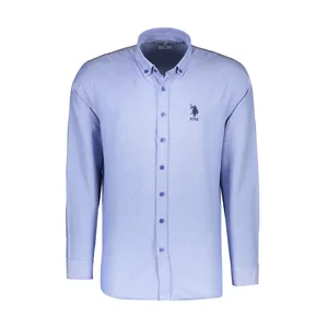 پیراهن آستین بلند مردانه یو اس پولو مدل SLIM FIT