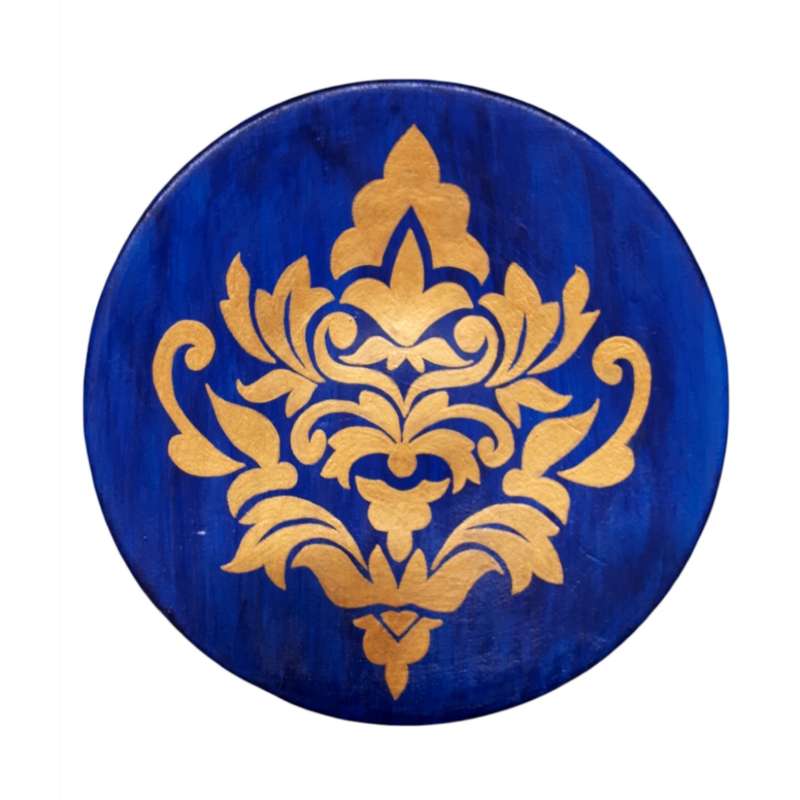 بشقاب دیوارکوب سفالی طرح سنتی کد 104