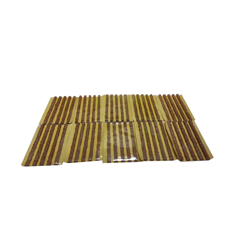 نخ پنچر گیری لاستیک خودرو تایگر پلاس مدل SMT-TIGER PLUS-U.S.A-KHOTAH- ASLIمجموعه 50عددی