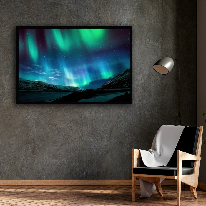 تابلو بکلیت طرح آسمان شب و کهکشان مدل B-D1373