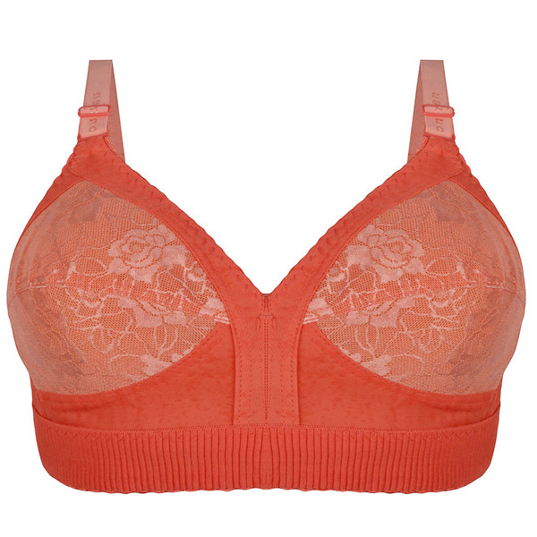 سوتین زنانه پرجامدا مدل 340020728  رنگ گلبهی