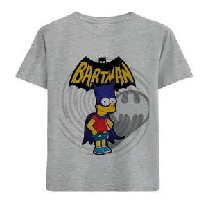 تی شرت آستین کوتاه بچگانه مدل سیمپسون F793