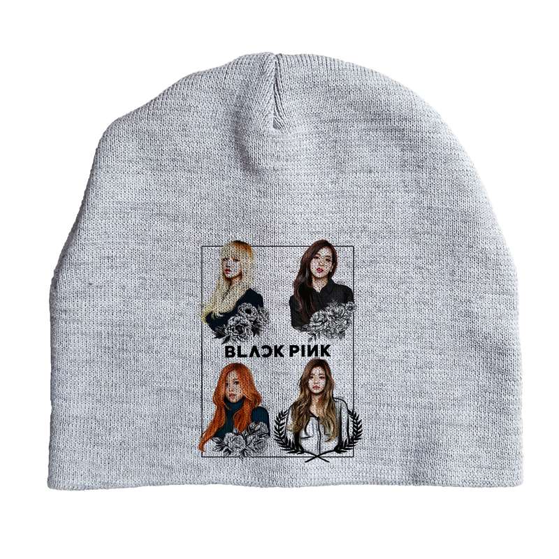 کلاه بافتنی مدل Black Pink 003