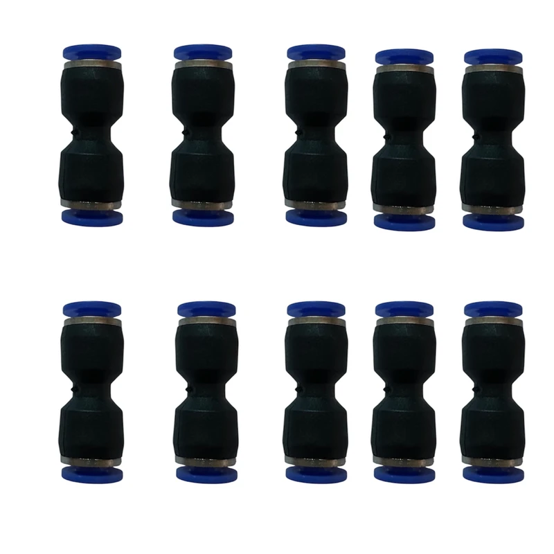 رابط اتصال پنوماتیک مدل فیتینگ 4mm بسته 10 عددی
