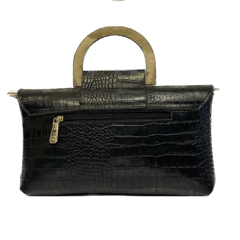 کیف دستی زنانه مدل دسته چوب