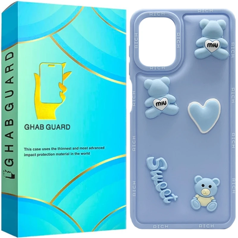 کاور قاب گارد مدل دخترونه طرح sweet مناسب برای گوشی موبایل سامسونگ Galaxy A07