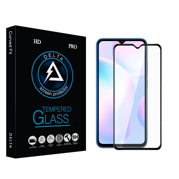 محافظ صفحه نمایش دلتا مدل HD مناسب برای گوشی موبایل شیائومی Redmi Note 9