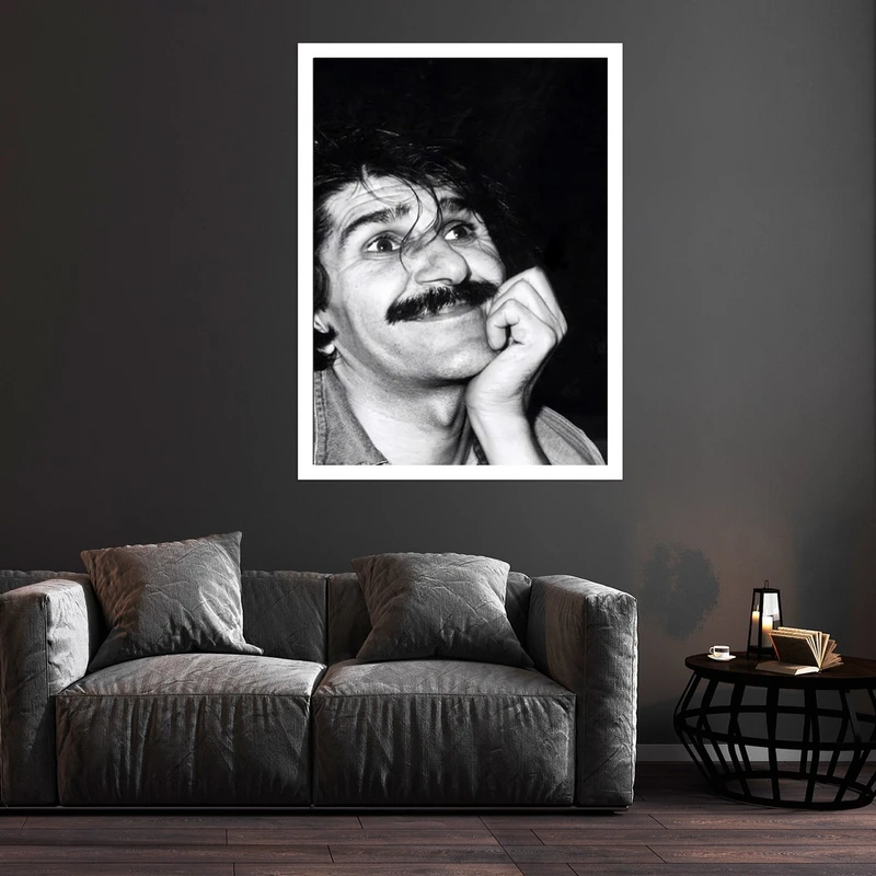 تابلو بکلیت طرح مشاهیر سینمای ایران حسین پناهی مدل قاب شاسی W-S9790