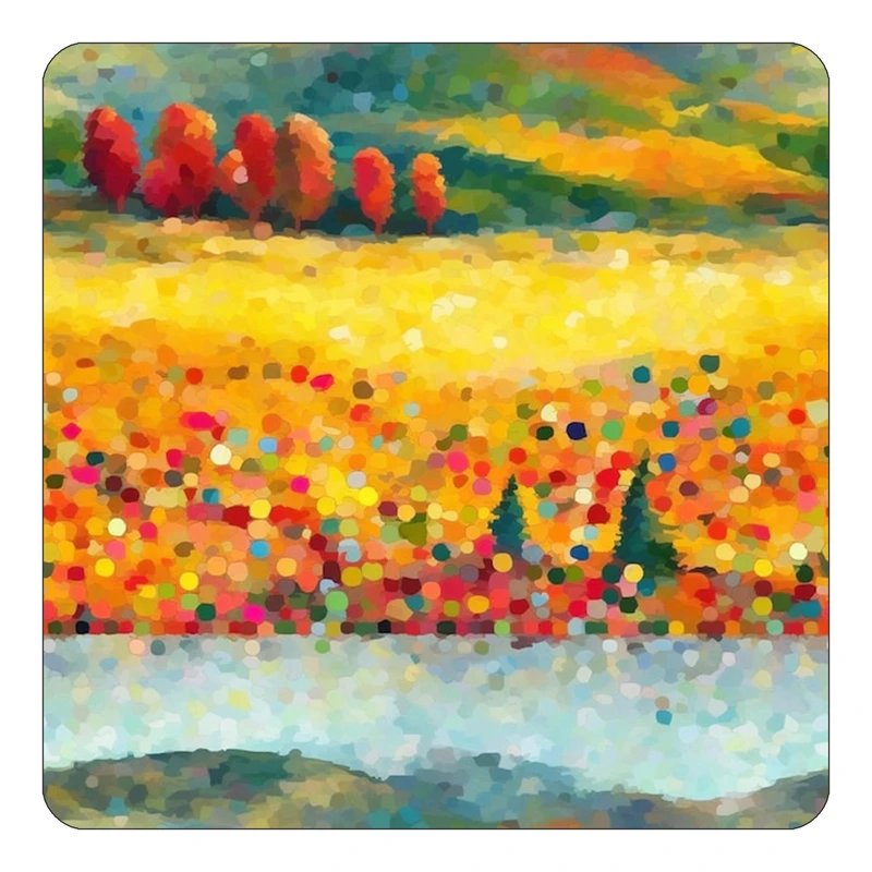 مگنت کاکتی طرح نقاشی رنگ روغن مدل mp71627