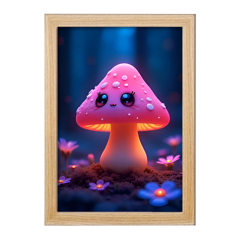 تابلو خندالو مدل قارچ بامزه کد F9545