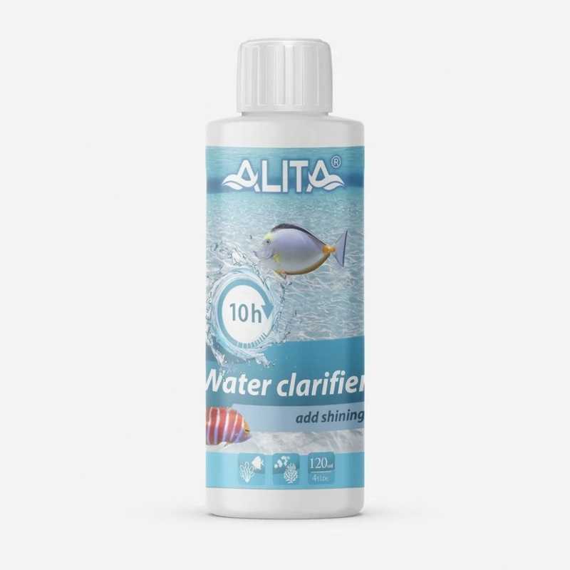 محلول شفاف‌کننده آب آکواریوم Water Clarifier حجم 120 میلی‌لیتر