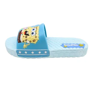 دمپایی پسرانه مدل  باب اسفنجی K1-Veniz-LBE