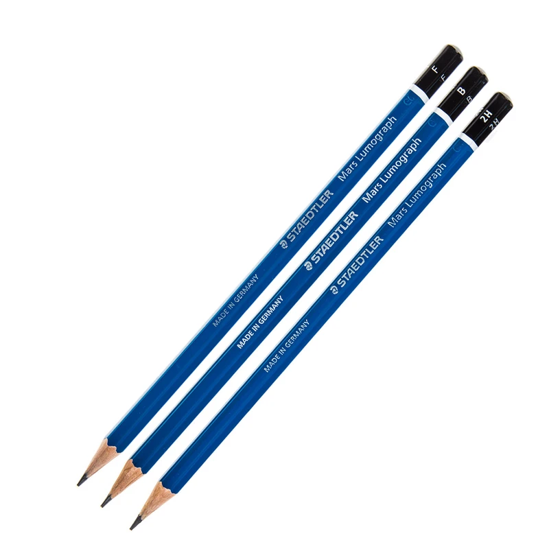مداد طراحی استدلر مدل B-F-2H بسته 3 عددی