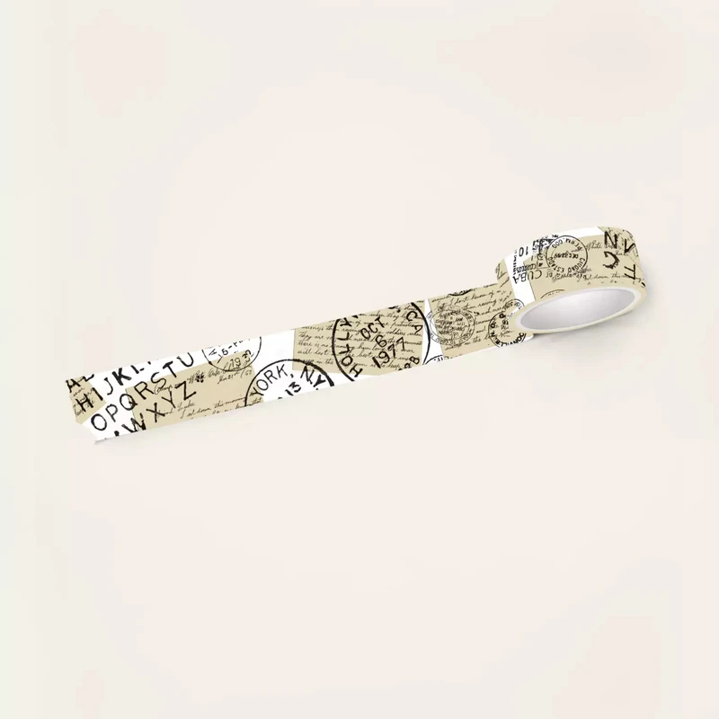 چسب نواری مریخ مدل واشی letter  عرض 2 سانتی متر