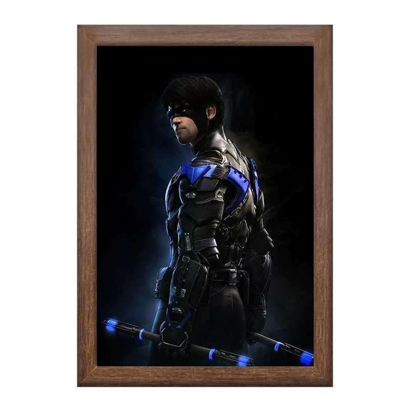 تابلو خندالو طرح بتمن شوالیه آرخام Batman Arkham knight کد 30275