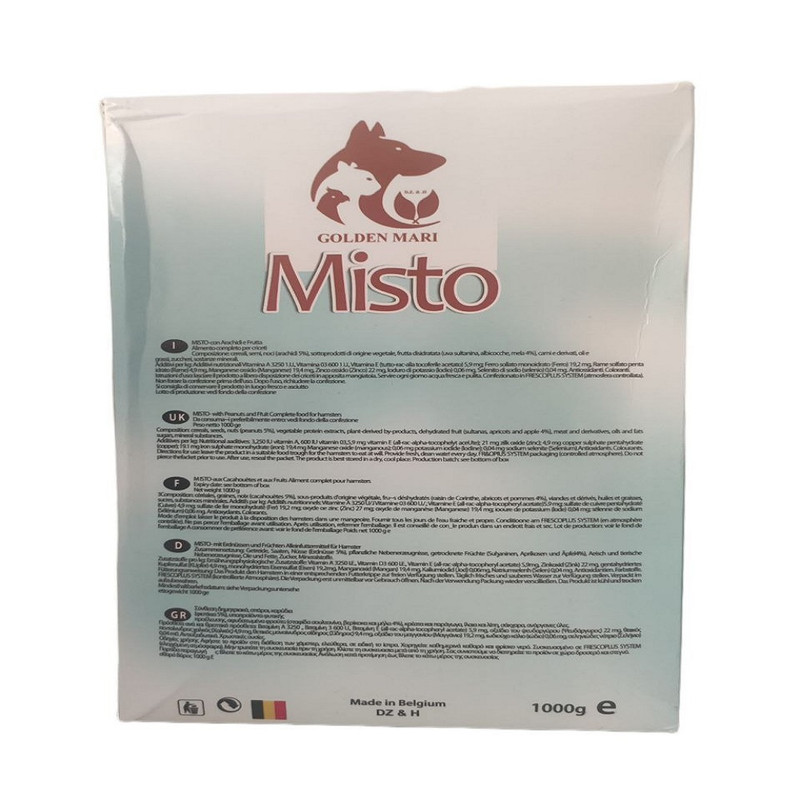 خوراک جوندگان گلدن ماری مدل Misto وزن 1000گرم